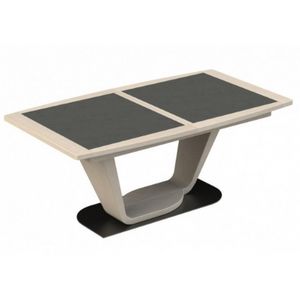 Girardeau - table tonneau céramique macao - Rechteckiger Esstisch