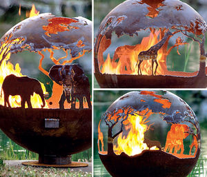 BRASEROS DESIGN - african safari - Feuerstelle