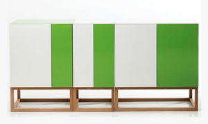 Habitek Works - stripe cabinet - Anrichte