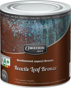 OWATROL - reactiv leaf bronze - Farbe Mit Material Wirkung