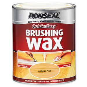 Ronseal - ronseal quick & easy brushing wax - Bohnerwachs