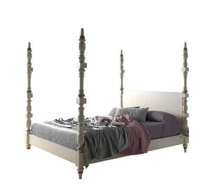LOLA GLAMOUR - sofia bed - Doppel Säulenbett