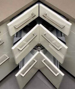 Darty - tiroir d'angle - Küchenschublade