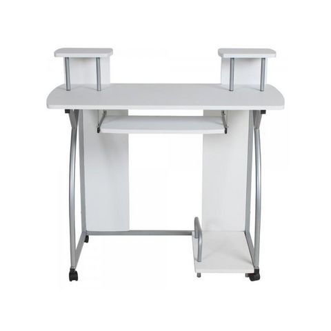 WHITE LABEL - Schreibtisch Büroräume-WHITE LABEL-Bureau enfant meuble chambre blanc