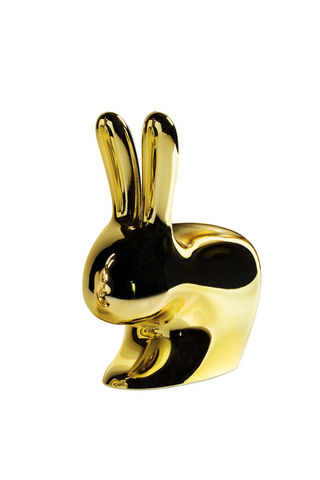 QEEBOO - Stuhl-QEEBOO-Rabbit Chair Gold