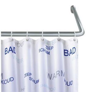 Barra angular para cortina de ducha