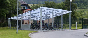 Brett Martin Daylight Systems - bicycle canopy - Refugio Para Bicicletas