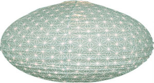 Gong - suspension ovale 80cm stars stone - Lámpara Colgante