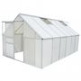 Invernadero-WHITE LABEL-Serre de jardin polycarbonate 9,25 m²