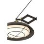 Lámpara colgante de exterior-FARO-Suspension extérieure double extensible Plec LED I