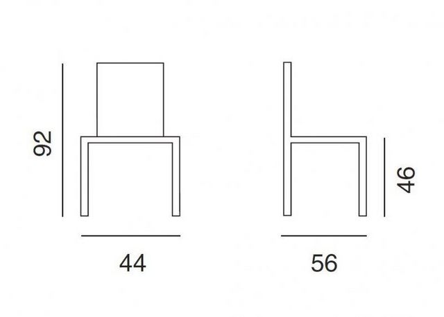 WHITE LABEL - Silla-WHITE LABEL-Lot de 2 chaises design HELLEN en simili cuir taup