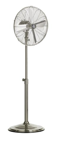 Casafan - Ventilador sobre pie-Casafan-Ventilateur sur pied 100 % chromé pale de 40 Cm, h