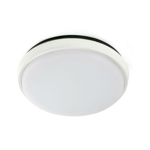 FARO - Aplique de cuarto de baño-FARO-Plafonnier rond extérieur Mera LED D22 cm IP54