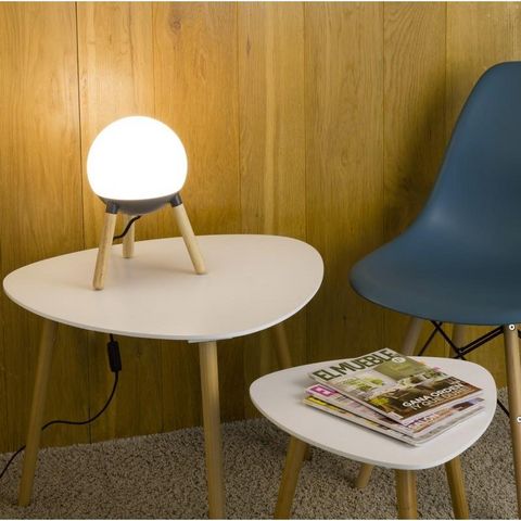FARO - Lámpara de sobremesa-FARO-Lampe de table Mine D18,5 cm