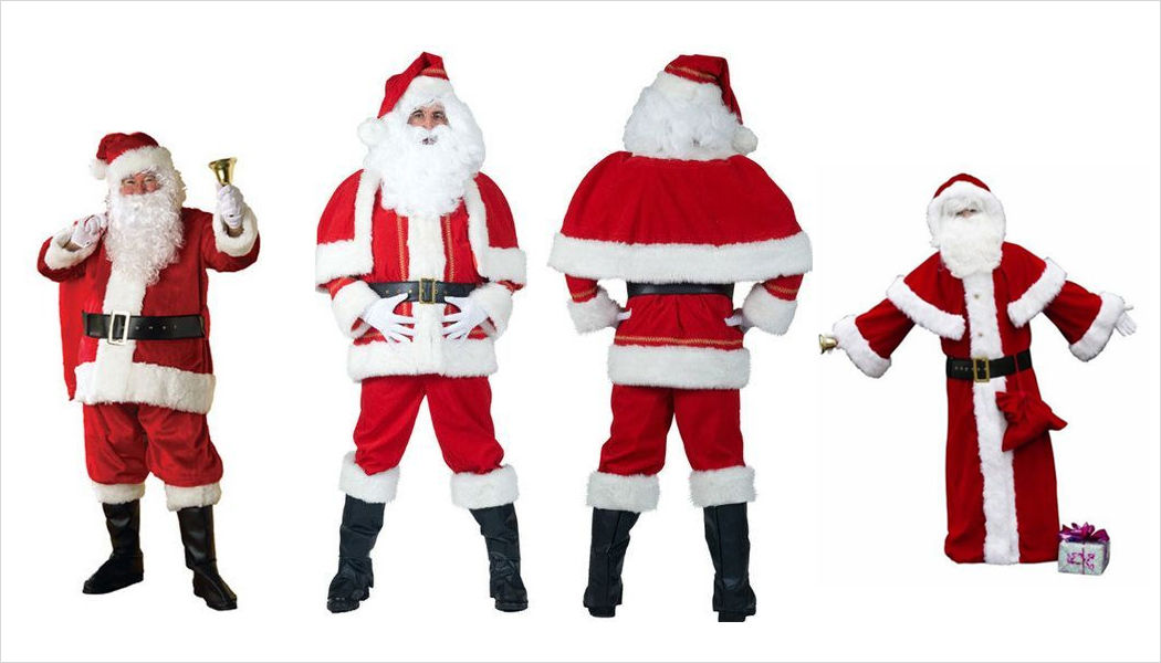 Netbootic Costume da Babbo Natale Addobbi natalizi Natale Cerimonie e Feste  | 