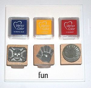 The English Stamp Company - fun stamp kit - Timbro