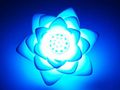 Lampada da tavolo-WHITE LABEL-Mini lampe LED 7 couleurs lotus   lumineux lumiere