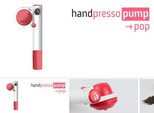 Handpresso - Macchina espresso portatile-Handpresso-Handpresso Pump Pop rose