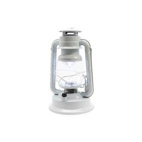 Kaemingk - Lanterna da camping-Kaemingk-Lanterne LED Tempête Blanc Froid 24Cm